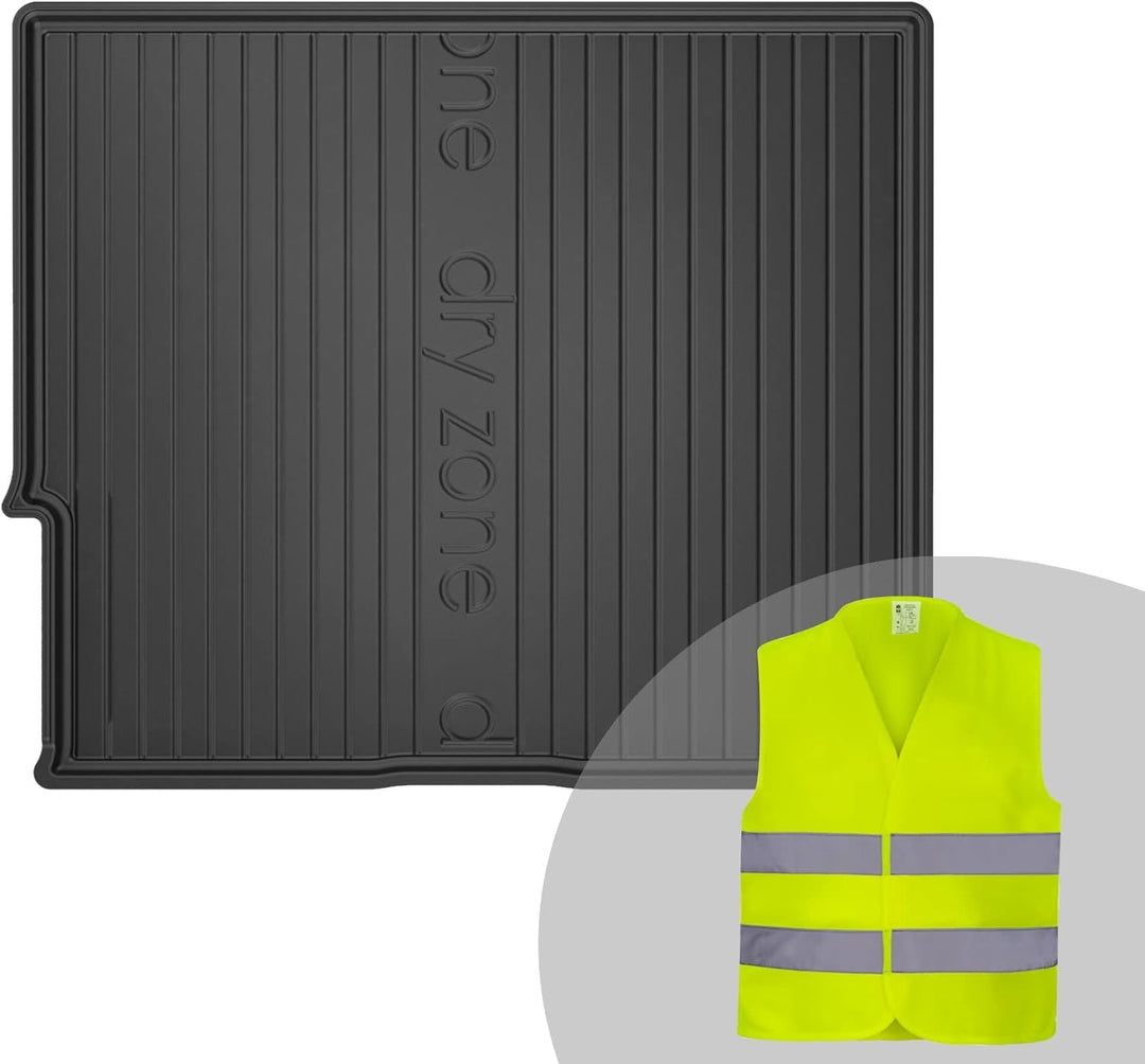 FROGUM DryZone Gummimatte Ganzjährige Praktische Auto Kofferraummatte Kofferraumwanne passend für Vo