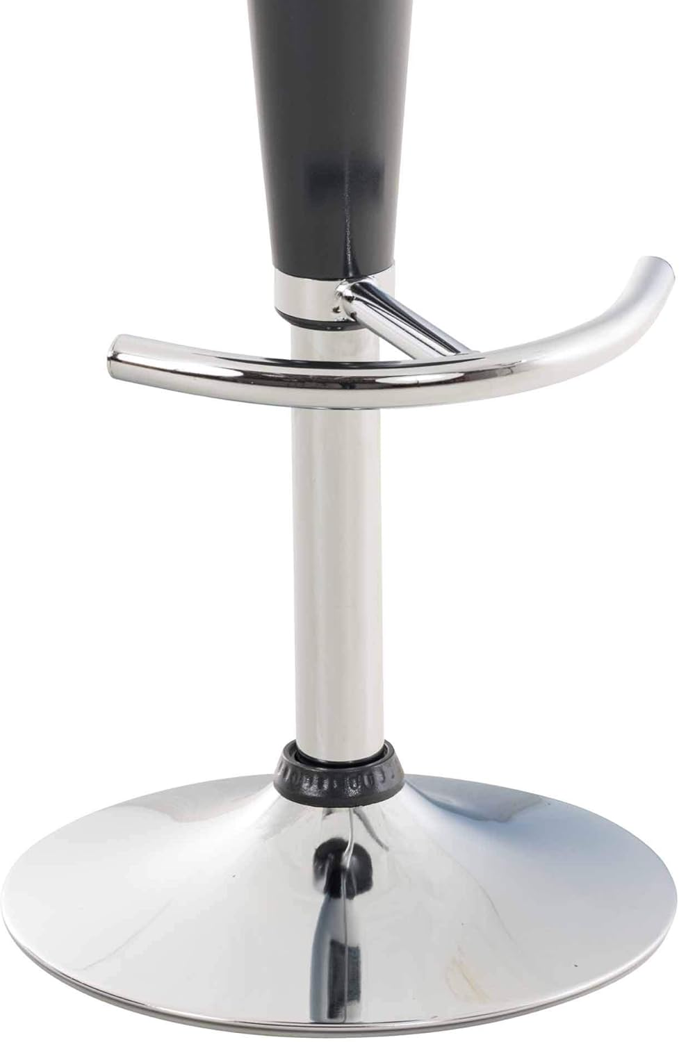 CLP 2er Set Barhocker Saddle Mit Drehbarem Kunsttoffsitz Und Fussablage I Höhenverstellbarer Hocker