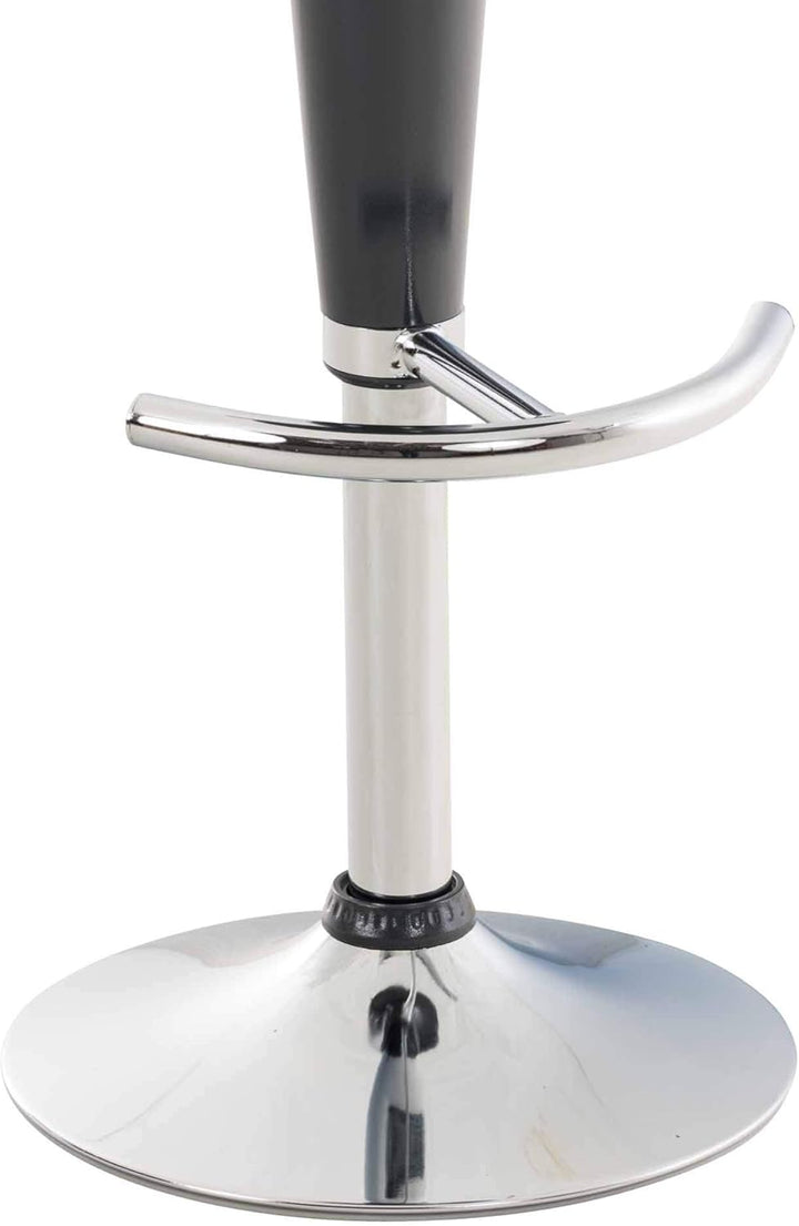 CLP 2er Set Barhocker Saddle Mit Drehbarem Kunsttoffsitz Und Fussablage I Höhenverstellbarer Hocker