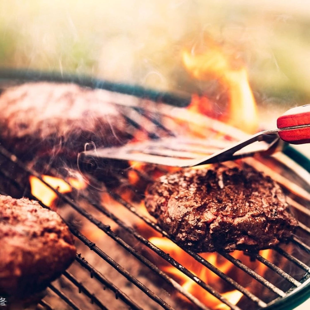 Grillrost Rund Ø 38cm, 11 Balken 3cm Abstand Edelstahl Grillroste BBQ Grill Zubehör für Rost, Grillg