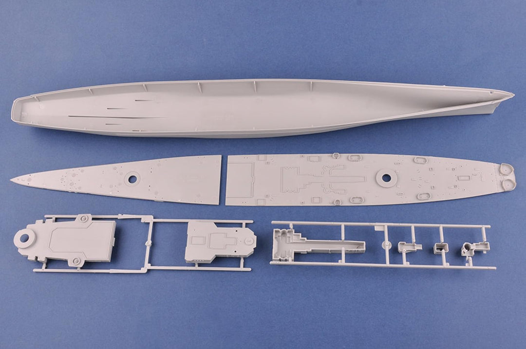Hobby Boss 086515 1/350 USS Hawaii, CB-3 Plastikmodellbausatz, Modelleisenbahnzubehör, Hobby, Modell
