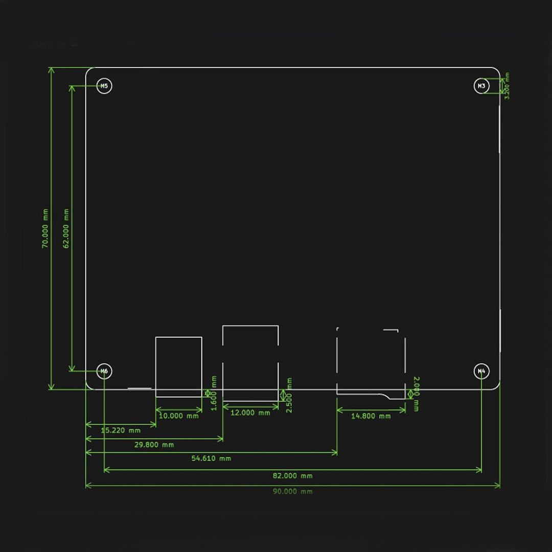 Lasergravierer-Hauptplatine, Lasergravierer-Steuermodul MKS DLC32 V2.1 32 Bit ESP32 WIFI GRBL TFT La