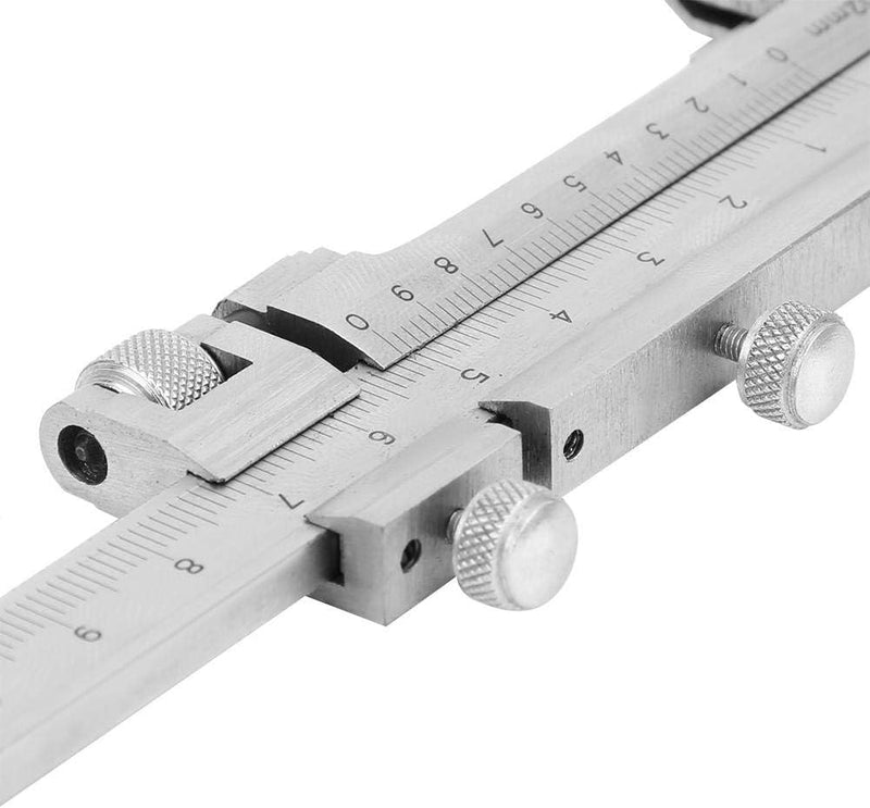 M1-26 Edelstahl Höhenmessschieber Zahnrad Messschieber Höhenschieber Markierungslineal Dickenmessger