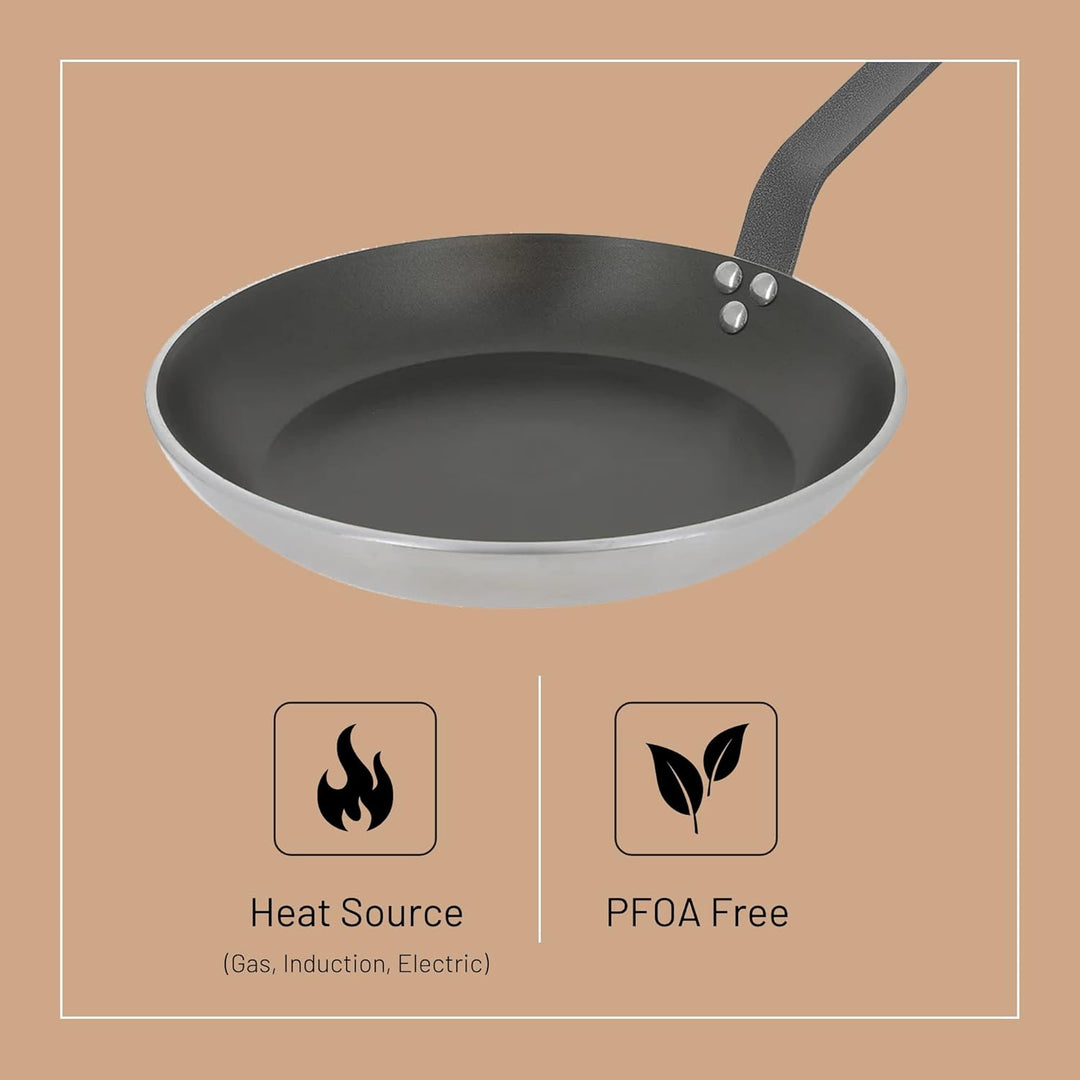 De Buyer - Antihaft-Pfanne CHOC RESTO INDUCTION aus antihaftbeschichtetem Aluminium - 28 cm Durchmes