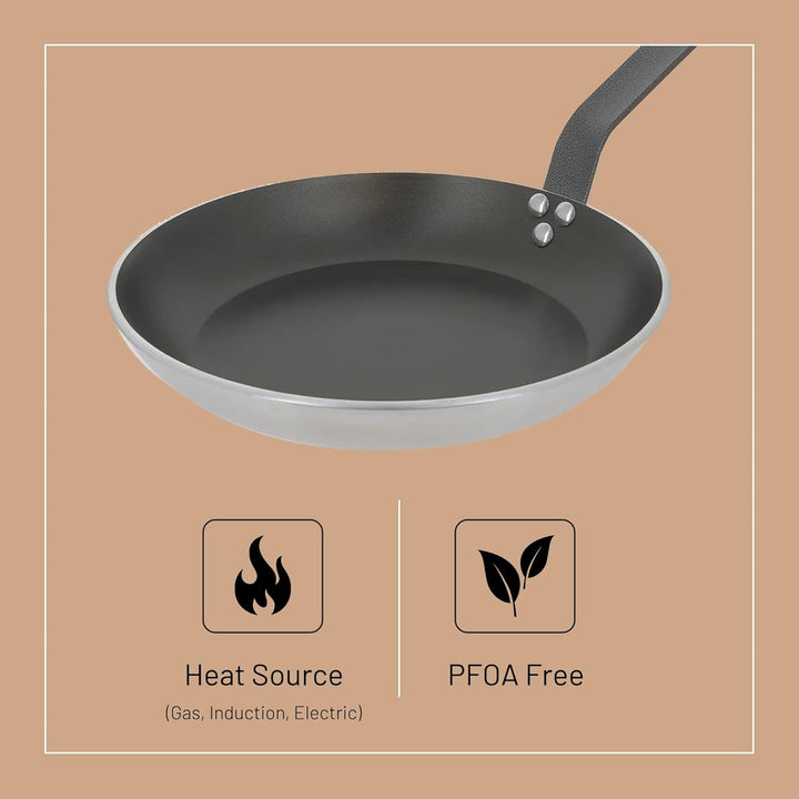 De Buyer - Antihaft-Pfanne CHOC RESTO INDUCTION aus antihaftbeschichtetem Aluminium - 28 cm Durchmes