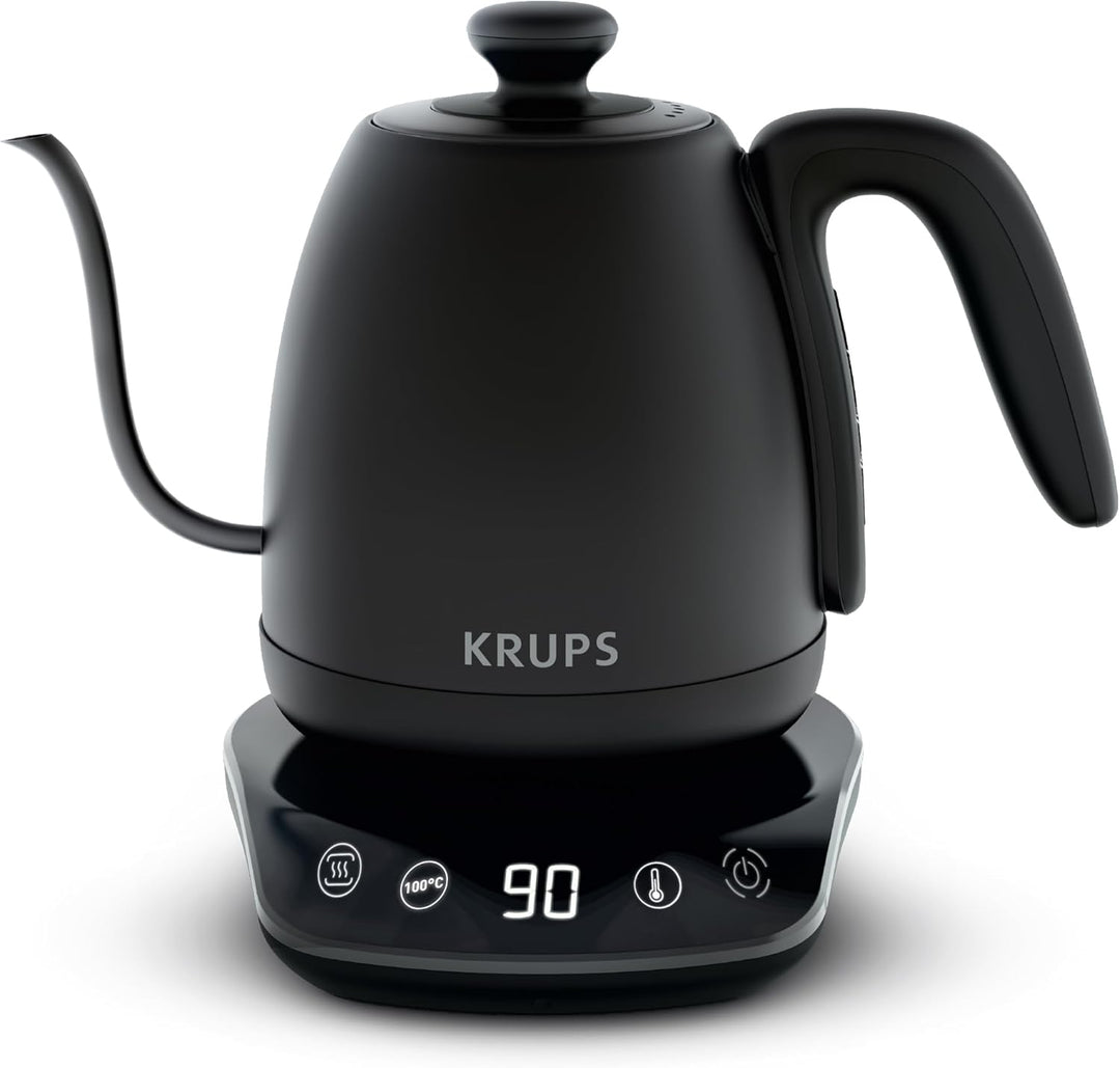 Krups BW9238 Café Control Gooseneck Wasserkocher | Schwanenhals-Auslauf | 1 l Fassungsvermögen | dig
