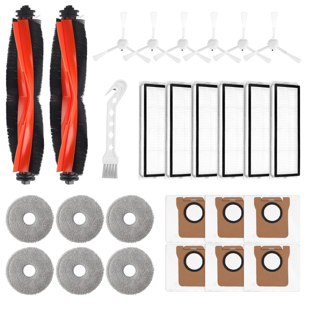 27 Stück Zubehörset für Xiaomi X20 Plus | X10+ &amp; für Dreame L10s Ultra | L10 Ultra | L10s PlusZubehö