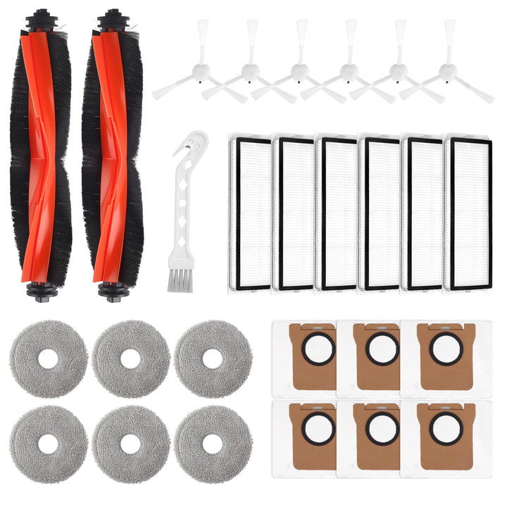 27 Stück Zubehörset für Xiaomi X20 Plus | X10+ &amp; für Dreame L10s Ultra | L10 Ultra | L10s PlusZubehö