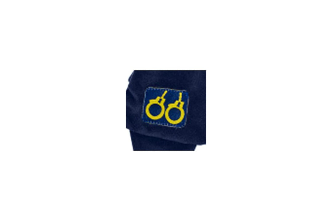 Sterntaler 3601645 Handpuppe Polizist, 29 x 27 x 9 cm, Blau
