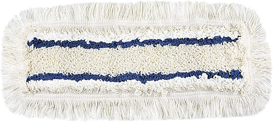 Baumwoll Wischmopp 50 cm mit Mikrofaser Ersatz für Mop Klapphalter - Wischmoppbezug , für Versiegelu