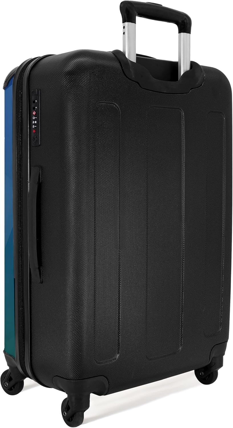 NoBoringSuitcases.com® Reisekoffer Geschenk Junge Rollkoffer Reisekoffe Trolli Suitcase Koffer Gross