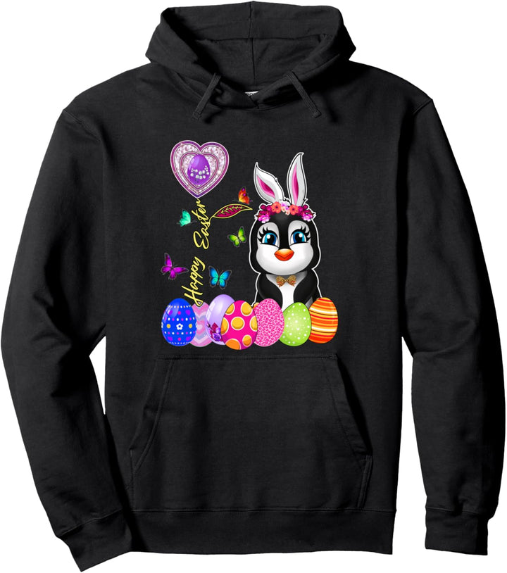 Fröhliche Ostereiersuche Nettes Pullover Hoodie