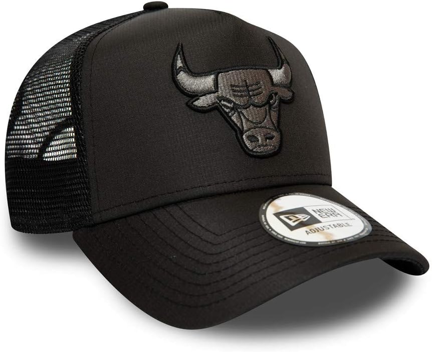 New Era Boston Red Sox Tonal Mesh A-Frame Adjustable Trucker Cap Einheitsgrösse Bulls-Black, Einheit
