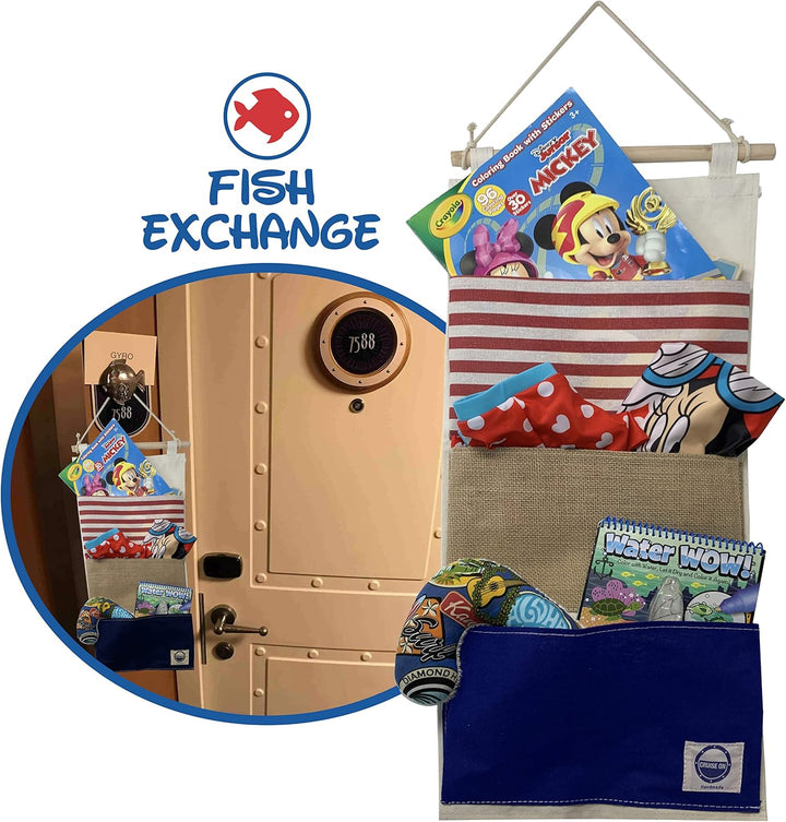 Angelverlängerung Disney Cruise Fitted â€“ Hängetaschen [3 Tasche] für Fisch Extender Geschenke an D