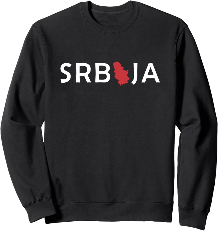 Serbien Umriss, Jugoslawien, Serbischer Stolz, Srbija Sweatshirt