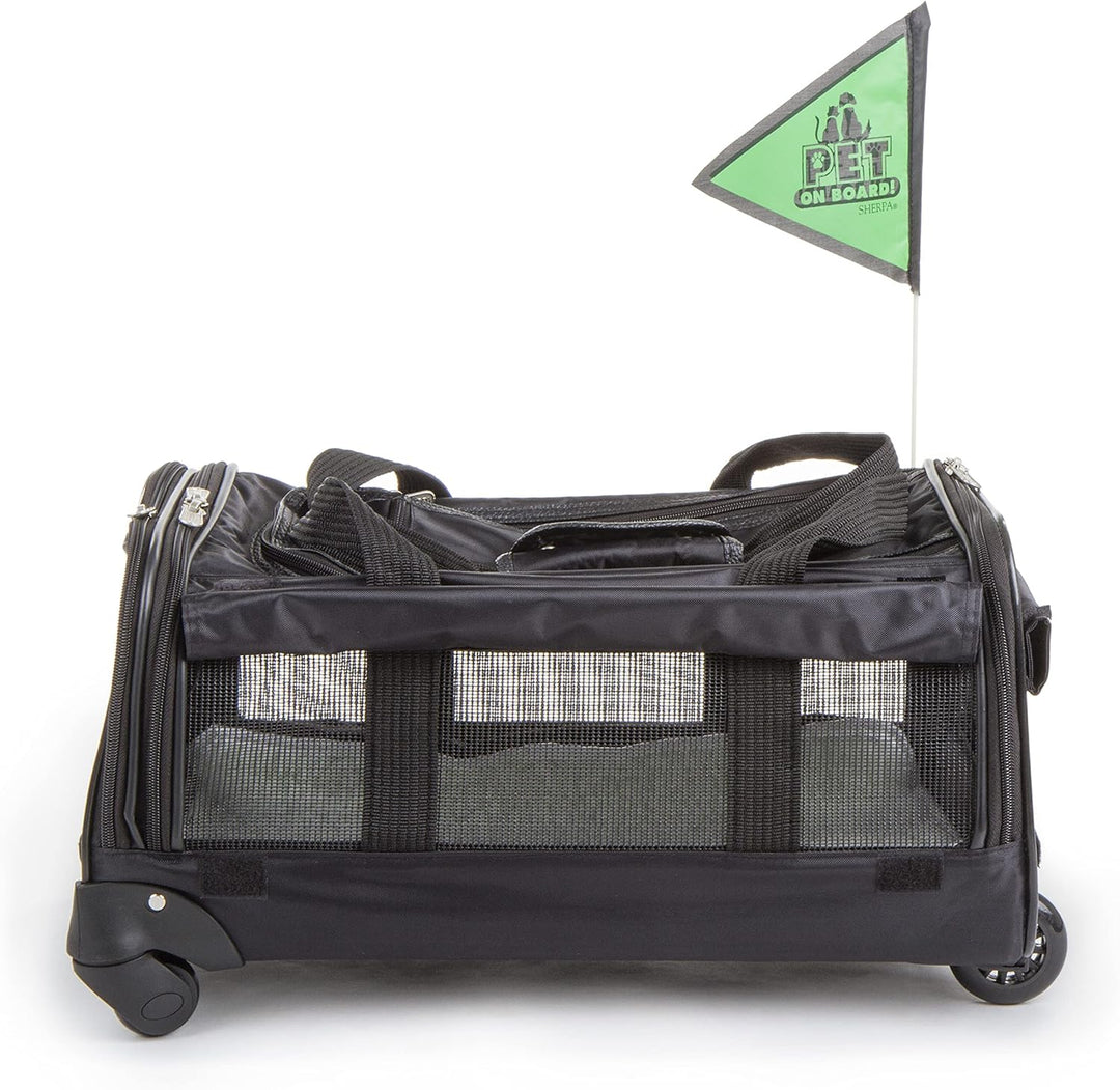Sherpa Q98792 Ultimate mit Rollen, L, schwarz Modern L 51 x B 27 x H 27 cm, Modern L 51 x B 27 x H 2