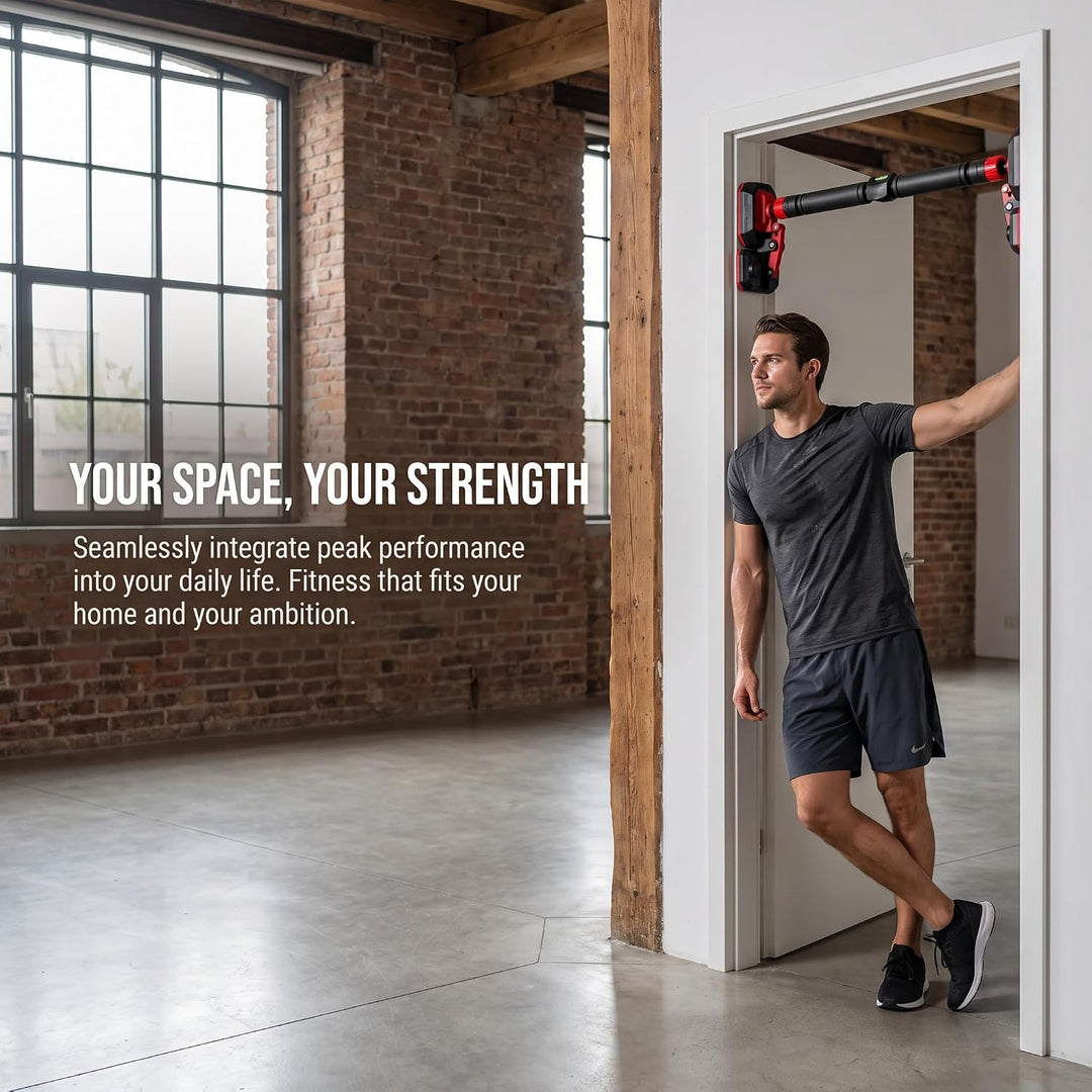 Klimmzugstange für Türrahmen ohne Schrauben und Bohren Pull Up 95-140 cm, 95-140 cm