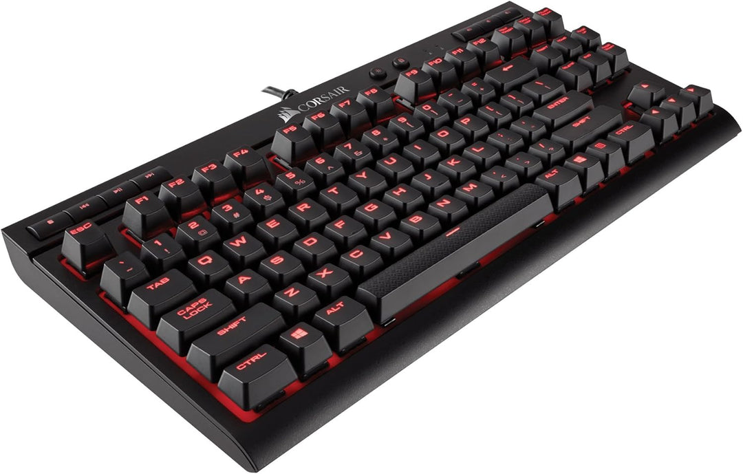 Corsair Compact (Red LED, Cherry MX Red) CH-9115020-NA Schwarz