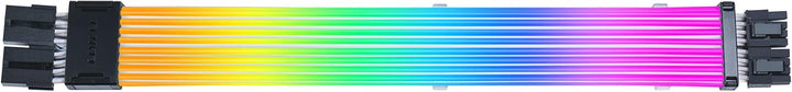 Lian Li Strimer Wireless GPU 2x6+2-Pin RGB Verlängerungskabel – 116 adressierbare LEDs, kabellose 2,