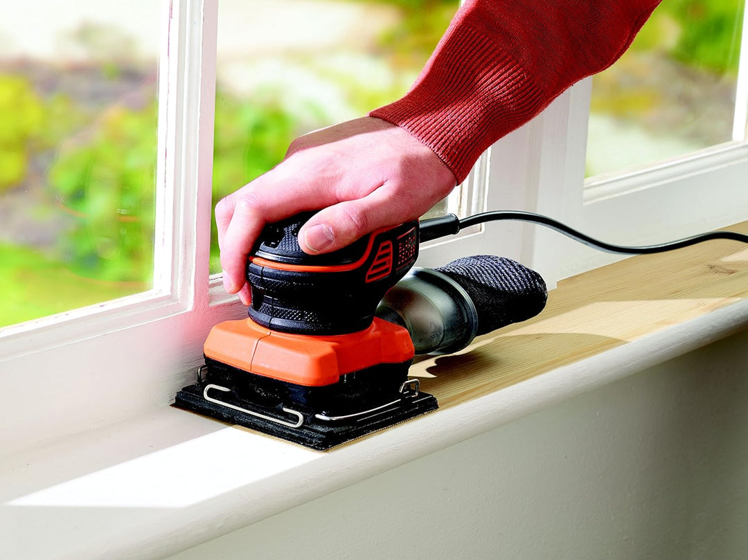 Black + Decker KA450 +amp;-QS Schwingschleifer, 220 W No, No