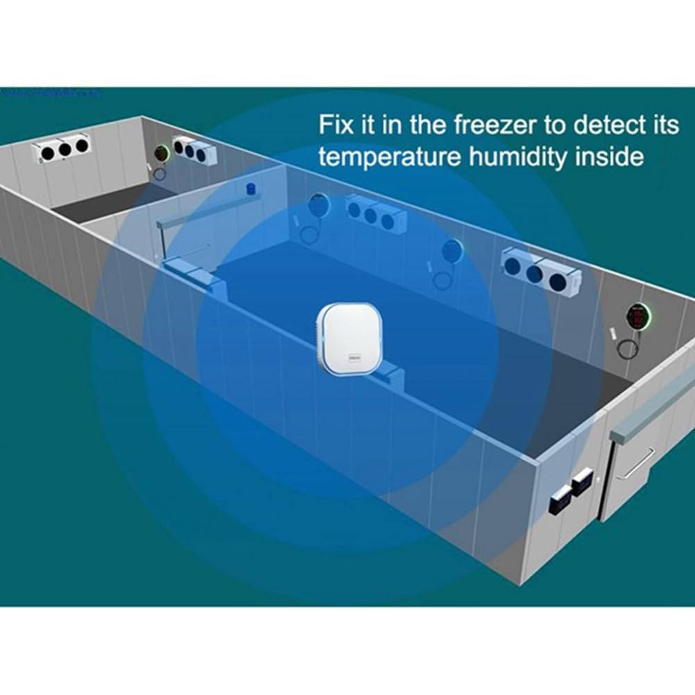 Tuya Zigbee Temperatur- und Feuchtigkeitssensor-Alarm mit LED-Anzeige für die Fermentation Von Sämli