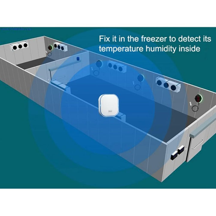 Tuya Zigbee Temperatur- und Feuchtigkeitssensor-Alarm mit LED-Anzeige für die Fermentation Von Sämli