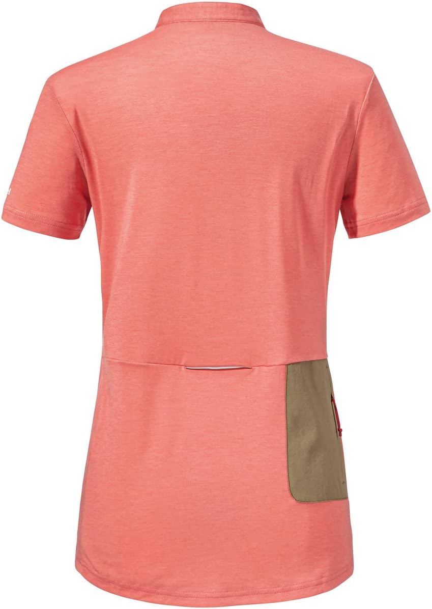 Schöffel Damen Rim Polohemd, 40 Georgia Peach