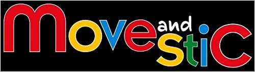 move and stic Platte 40x40 mit Spielfunktion Multifunktionsplatte Spielplatte mit Piratenlenkrad für