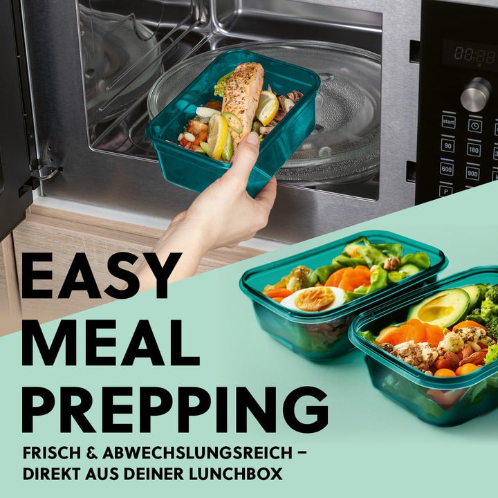 GOURMETmaxx Frischhaltedosen klick-it 7er Set | BPA-freie Vorratsdosen Spülmaschinen-, Mikrowellen-,
