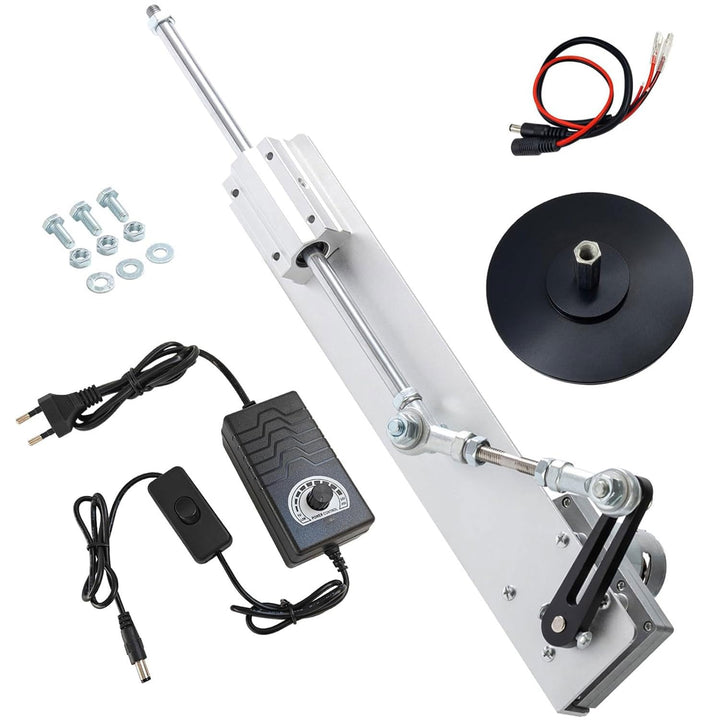 Hubkolbenmotor Linearaktuator DC 24V 160rpm Hub 30-150mm mit Saugnapf und Geschwindigkeitsregler, ei