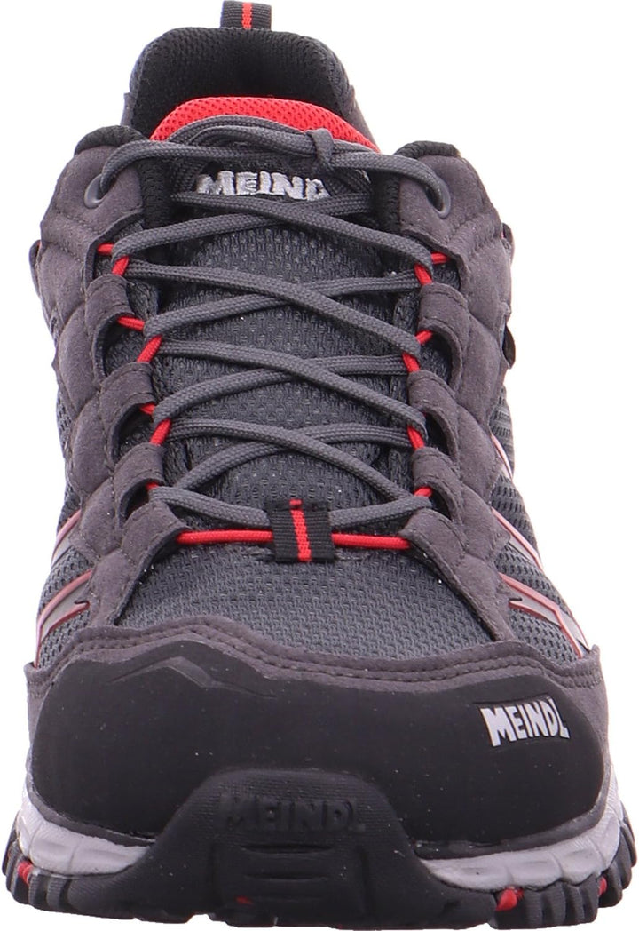 Meindl Herren Litepeak Gt Kletterschuhe hoch, Schwarz und Rot., Anthrazit Rot