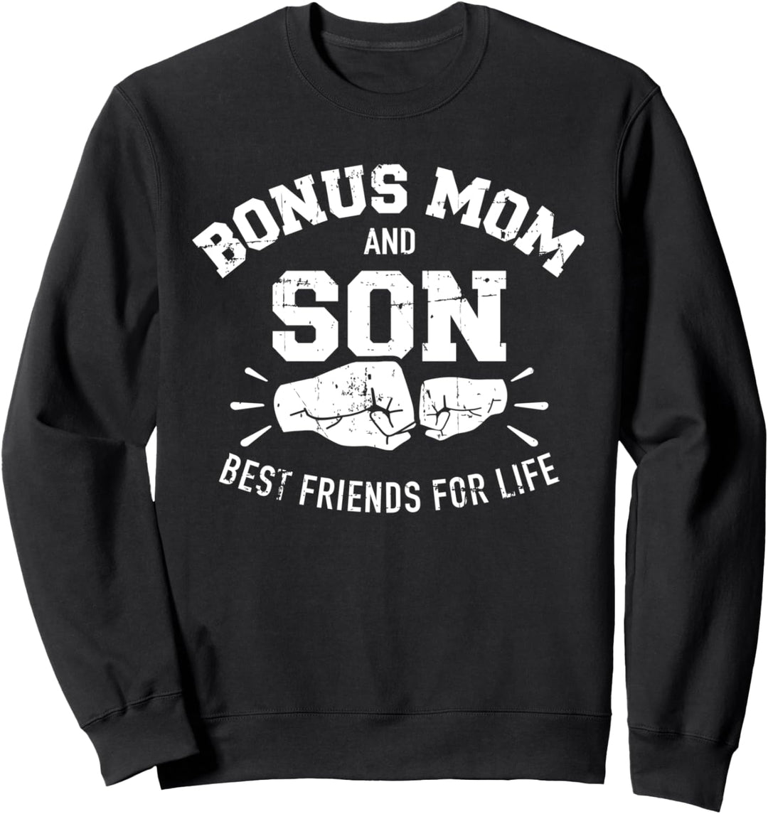 Bonus Mama und Sohn beste Freunde fürs Leben Sweatshirt