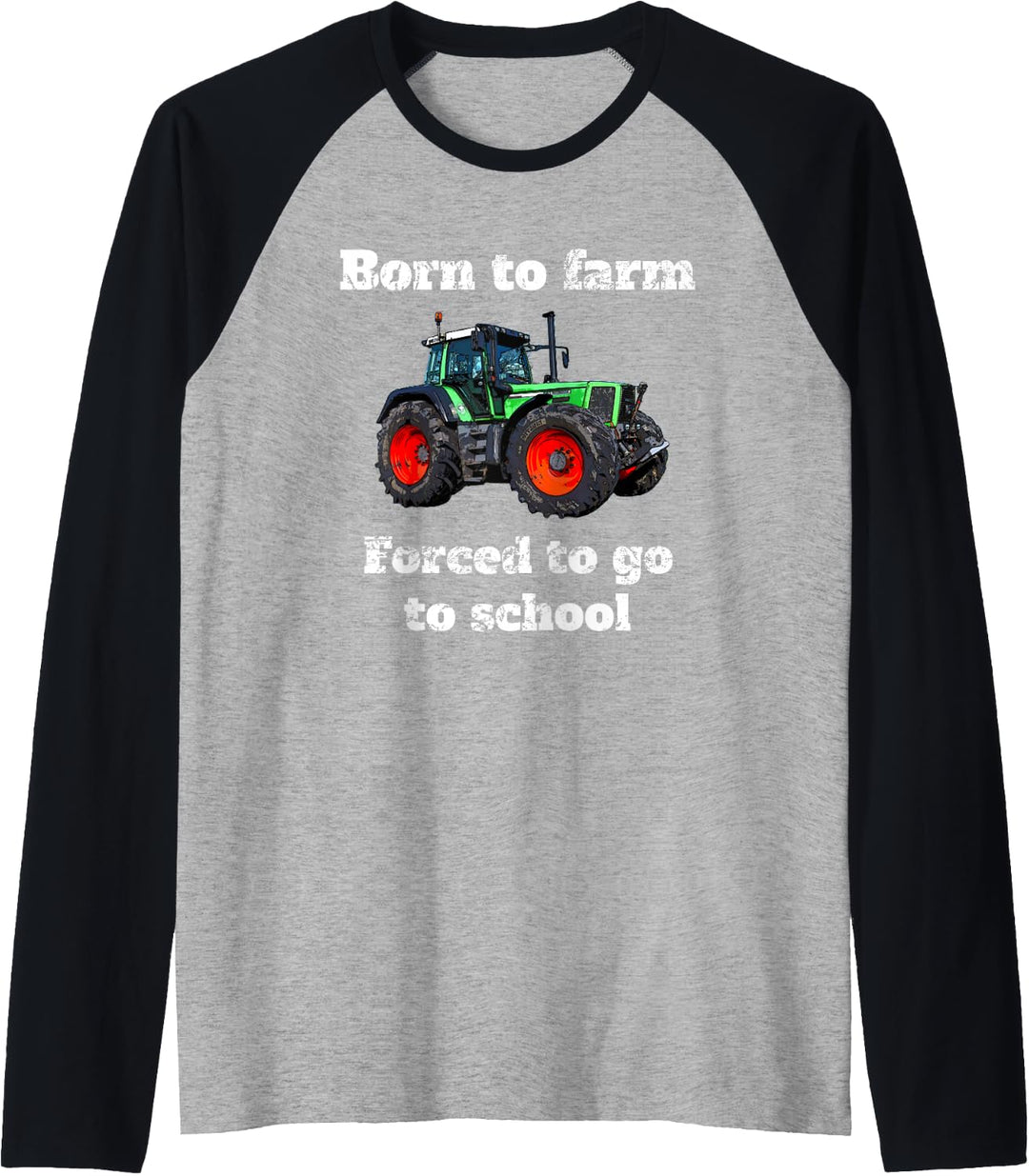 Landwirtschaft Trecker Traktor Kind Kinder Landwirt Geschenk Raglan