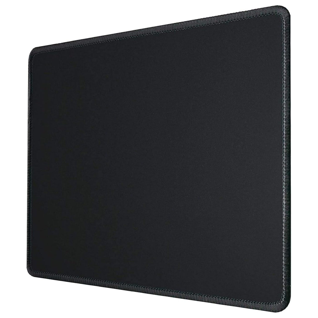 Silent Monsters Mauspad 320 x 270 mm Stoff Mousepad - Schwarz - Vernähter Rand, rutschfest & leise,