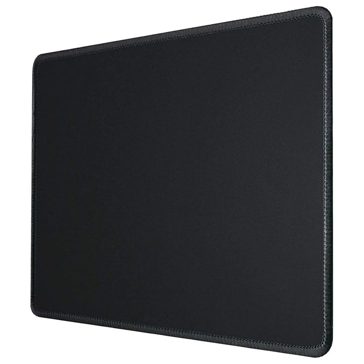 Silent Monsters Mauspad 320 x 270 mm Stoff Mousepad - Schwarz - Vernähter Rand, rutschfest & leise,