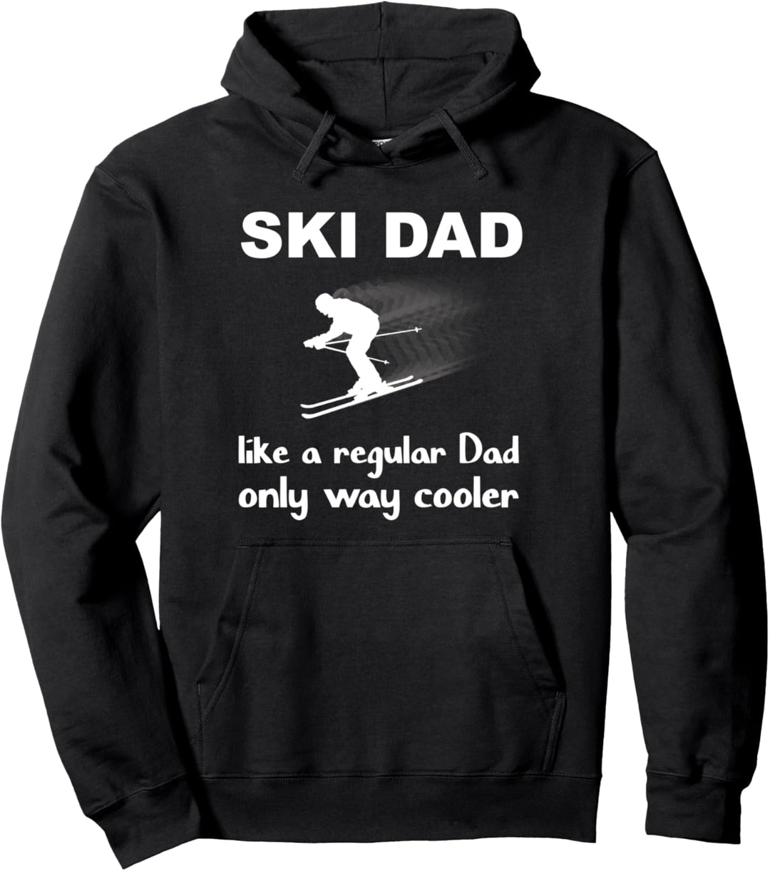 Ski-Dad-Skifahren-Skifahrer Geschenke Zip hoodie Pullover Hoodie