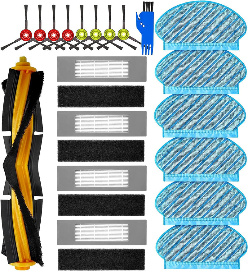 KGC 20 Stück Ersatzteile Zubehör für Ecovacs Deebot OZMO 950 920 Staubsauger Roboter,Yeedi 2 Hybrid