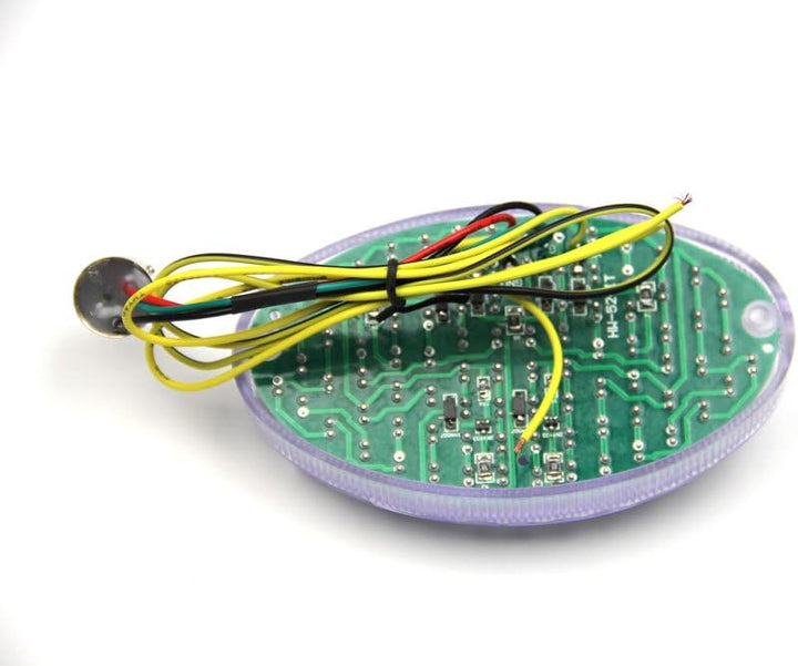 avdb-moto LED-Bremslicht mit integrierten Blinker kompatibel mit Buell XB9, XB12 (Klar), Klar