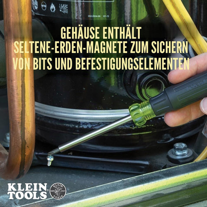 Klein Tools 32328 Präzisions-Schraubendreher, 27-in-1 Multi-Bit-Schraubendreher, Bits für Apple-Prod