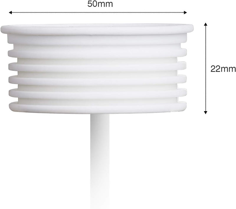 YanFeiYit 10x LED Spot Modul 230V 5 Watt Ø50mm Keramik Dimmbar für Einbaustrahler Einbauleuchten 22m