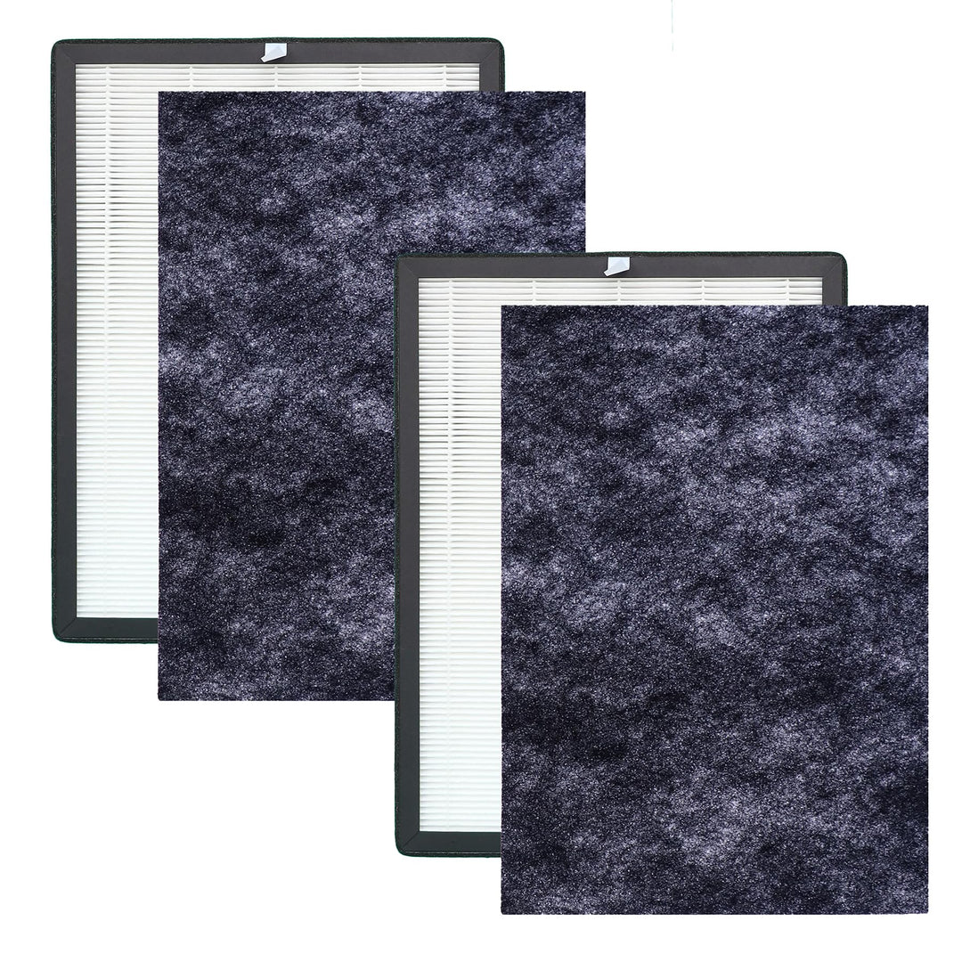 2er-Pack H05 Luftreiniger Filter Ersatz für HIMOX H05 Luftreiniger H13 Klasse True HEPA Filter und A