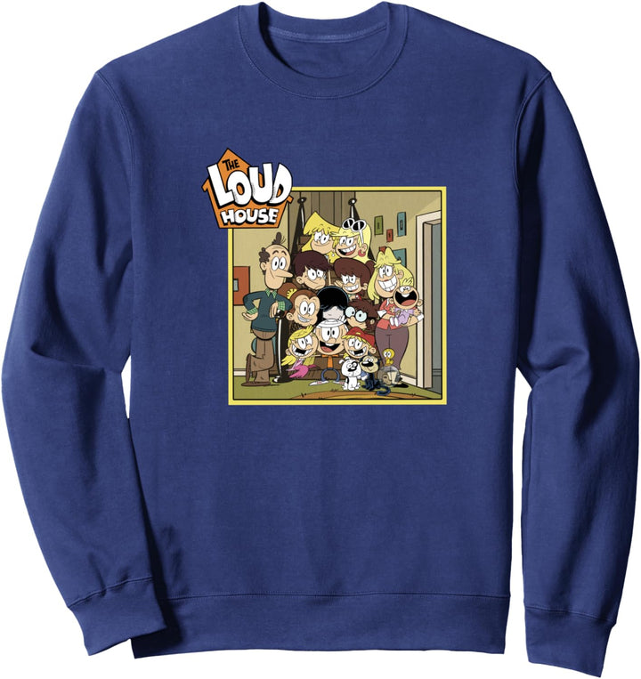 The Loud House Group Shot Framed Poster Sweatshirt
