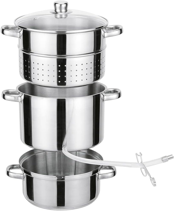 Haushalt International HI 22043 Edelstahl Entsafter 26cm