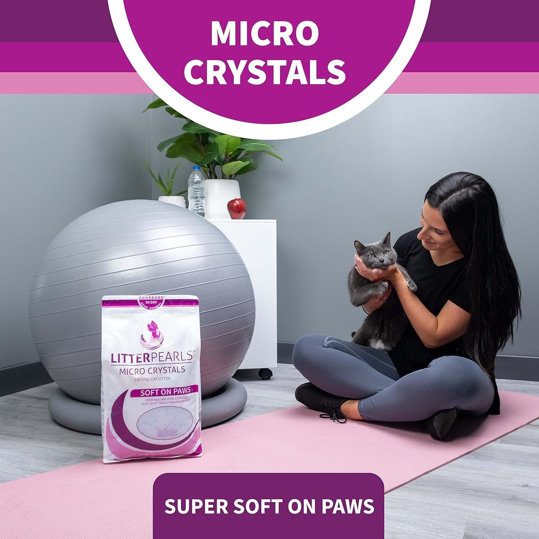 Litter Pearls Katzenstreu Perlen Micro Kristalle, 4,76 kg