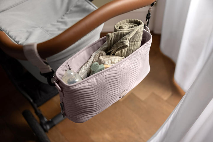 LÄSSIG Kinderwagen Buggy Organizer mit Befestigung Mushroom, Mushroom
