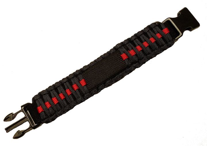 Survco Tactical para Cord Uhrenarmband Red Line