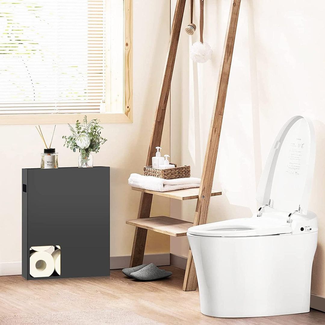 Toilettenpapierhalter Rollenhalter Klopapier Aufbewahrung Ersatzrollenhalter Organizer Badezimmer Se