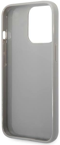 Karl Lagerfeld KLHCP14XLGMMSV3 hülle für iPhone 14 Pro Max 6,7" hardcase Silber/Silver Monogram Irid
