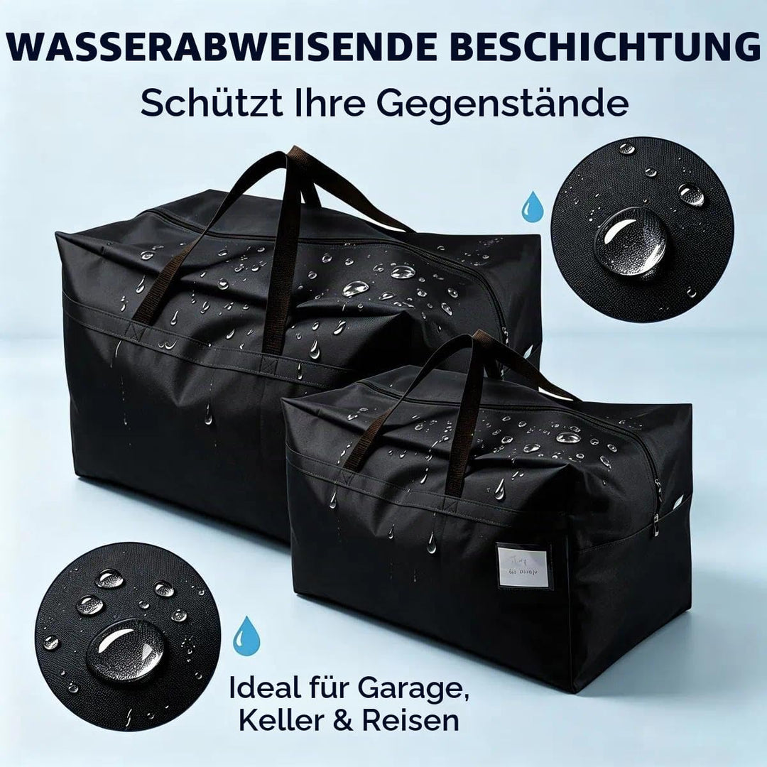 iwill CREATE PRO Jumbo Grösse wasserdicht Aufbewahrungsbeutel für Garage/Dachboden/Regale, 100L Fass