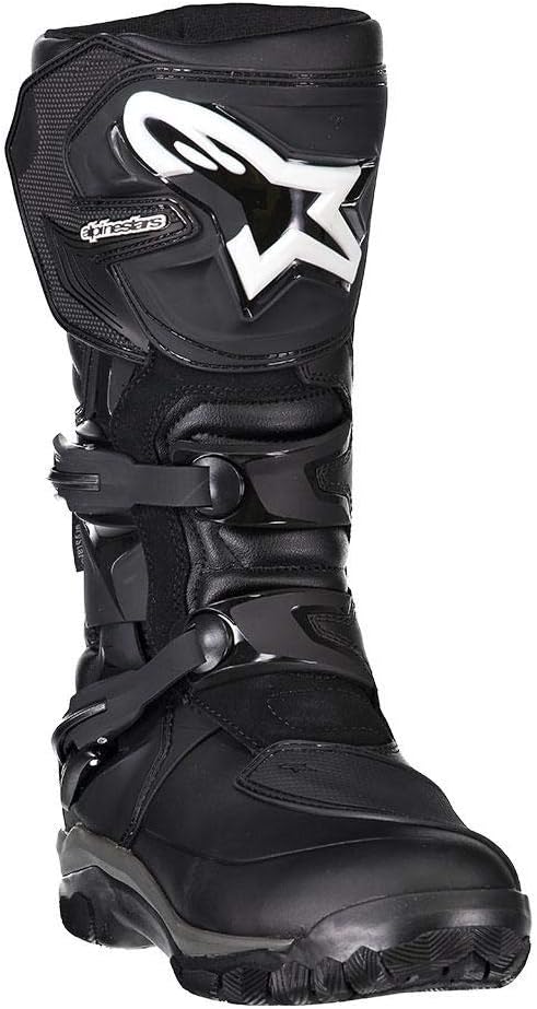 Alpinestars Corozal Adventure wasserdichte Motorradstiefel 40/41 EU Schwarz, 40/41 EU Schwarz